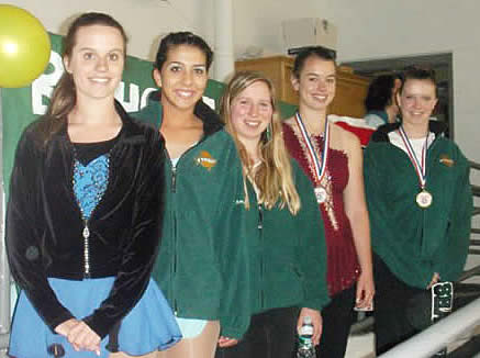 The Bishop Feehan High School Skating team recently placed 3rd in the 2008 