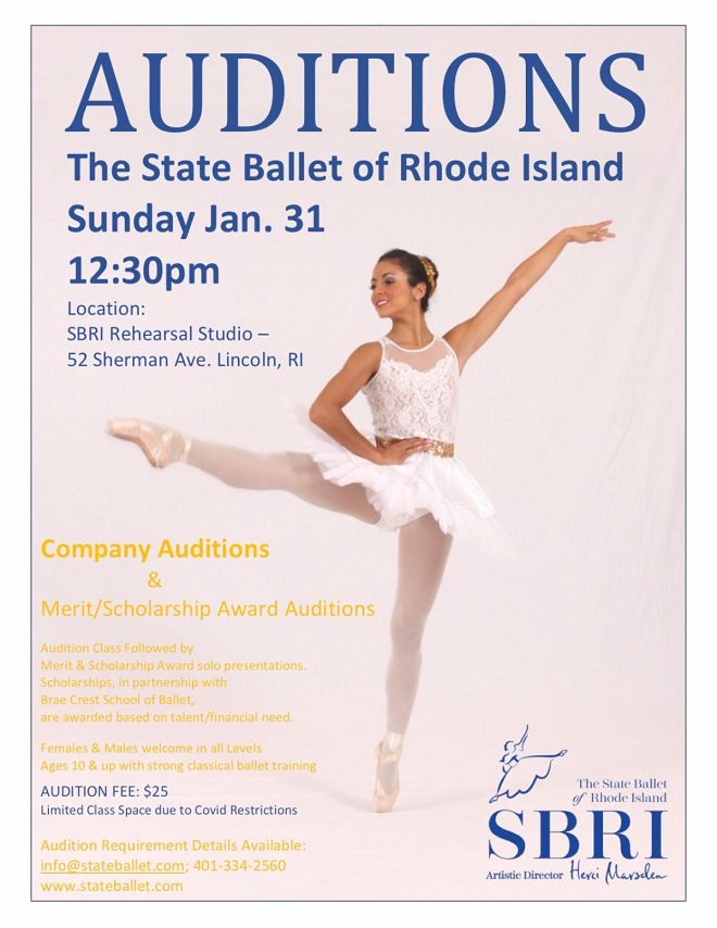 The State Ballet Of Rhode Island Auditions My Backyard News 