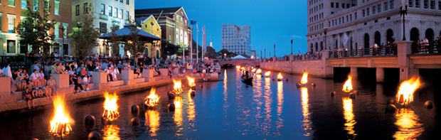 Panorama at RISD & Downtown Providence