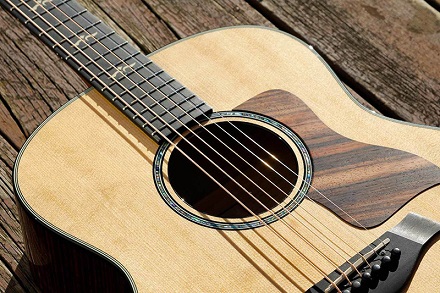 A EarthTalk guitar