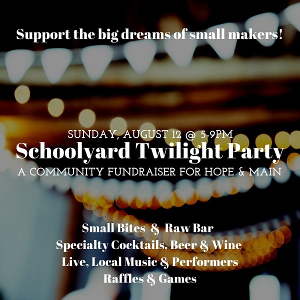 D WARREN Hope-and-Main-Schoolyard-Twilight-Party-fundraiser-2018