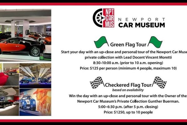 NEWPORT CAR MUSEUM – AUGUST EVENTS
