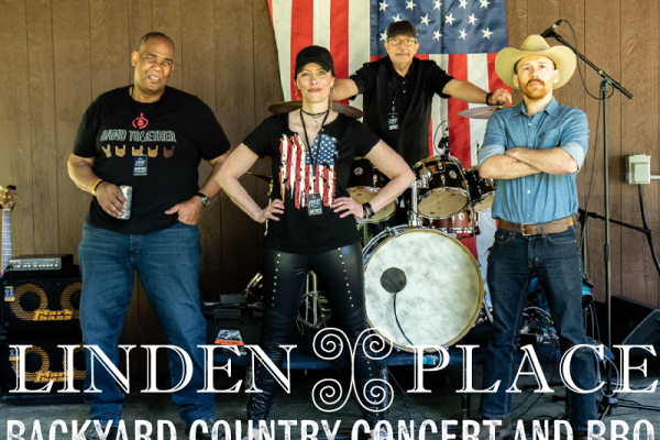 Backyard Country Concert and BBQ at Linden Place